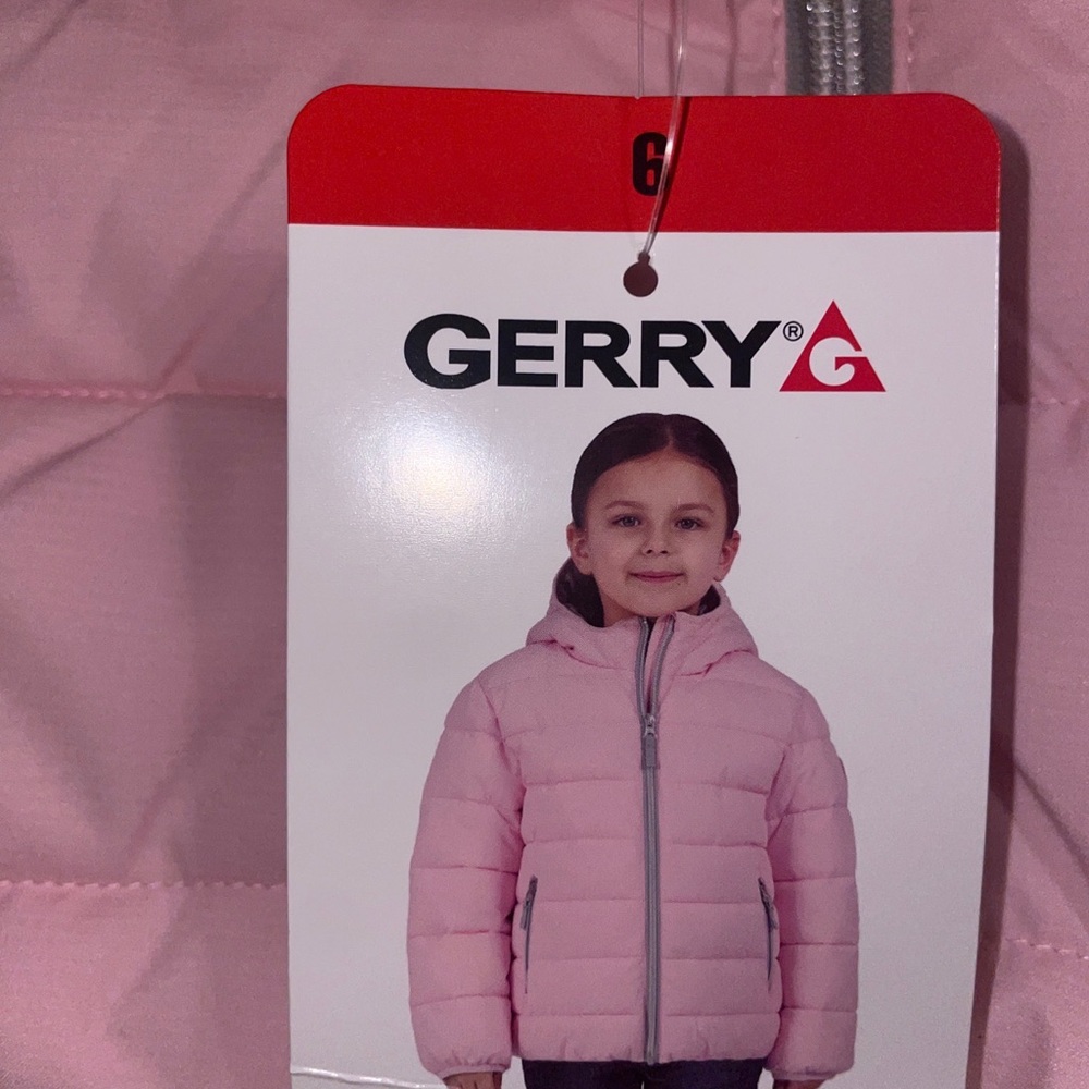Gerry Weber Kids Light Pink Puffer Coat